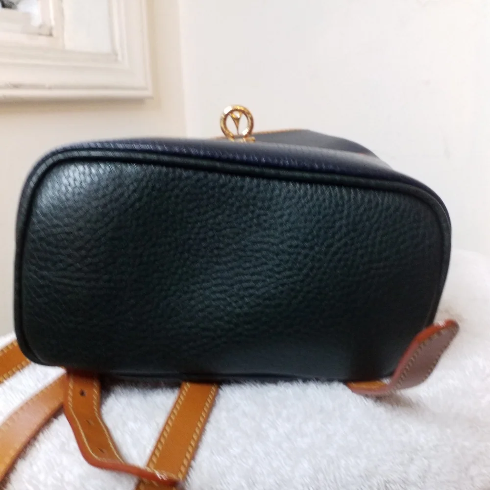 La Tour Eiffel 1887 colorblock Leather mini Backpack